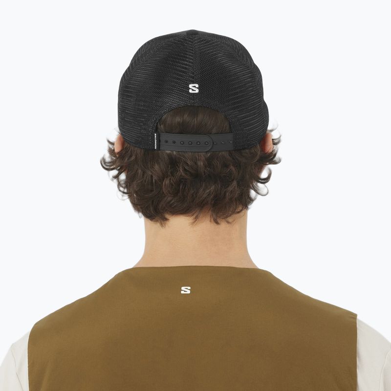 Kepuraitė su snapeliu Salomon Logo Trucker deep black 3