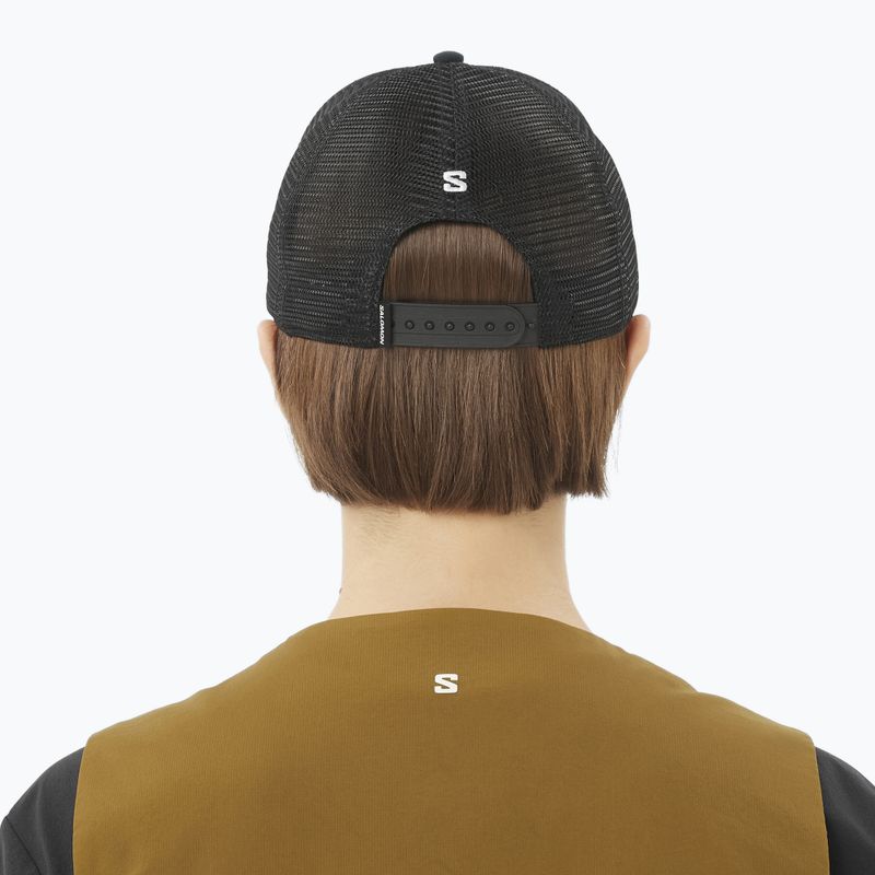 Kepuraitė su snapeliu Salomon Logo Trucker deep black 5