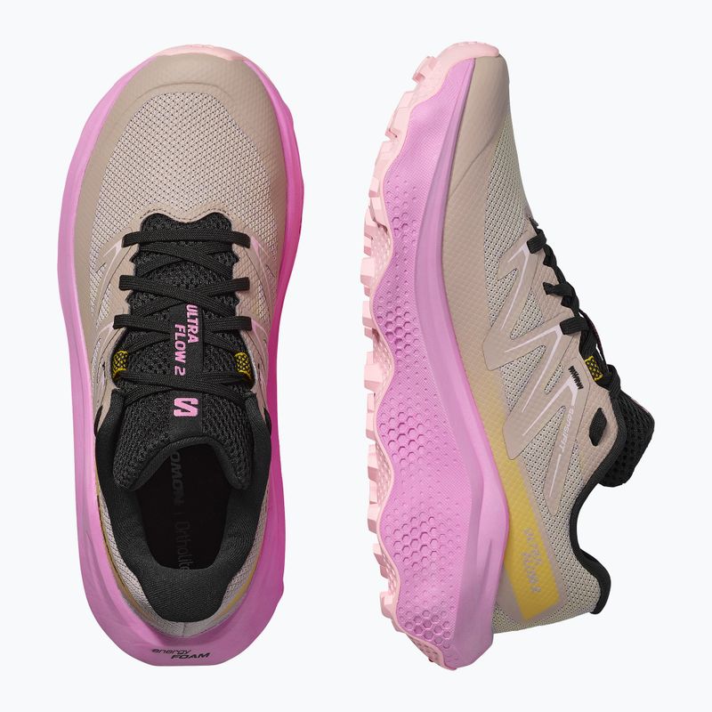 Moteriški bėgimo bateliai Salomon Ultra Flow 2 etherea/cyclamen/black 8