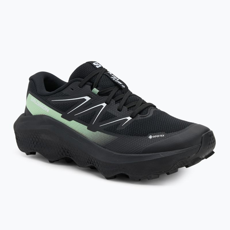 Vyriški bėgimo bateliai Salomon Ultra Flow 2 GTX juoda/juoda/patina žalia