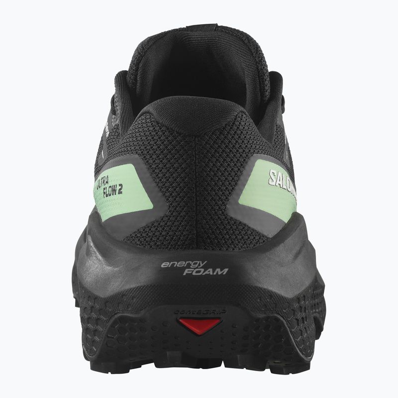 Vyriški bėgimo bateliai Salomon Ultra Flow 2 GTX juoda/juoda/patina žalia 10