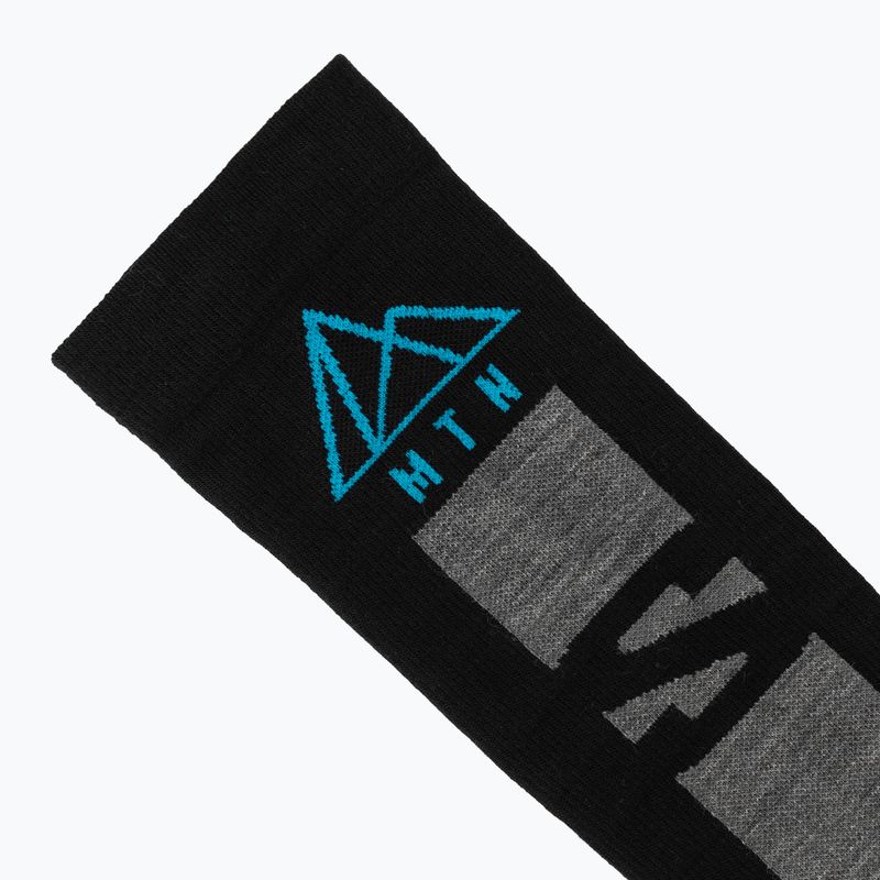 Slidinėjimo kojinės Salomon MTN black/blue danube 3