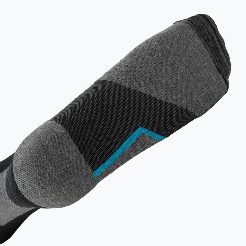 Slidinėjimo kojinės Salomon MTN black/blue danube 4