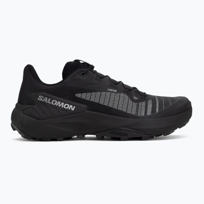 Vyriški bėgimo batai Salomon Genesis black/black/silver 2