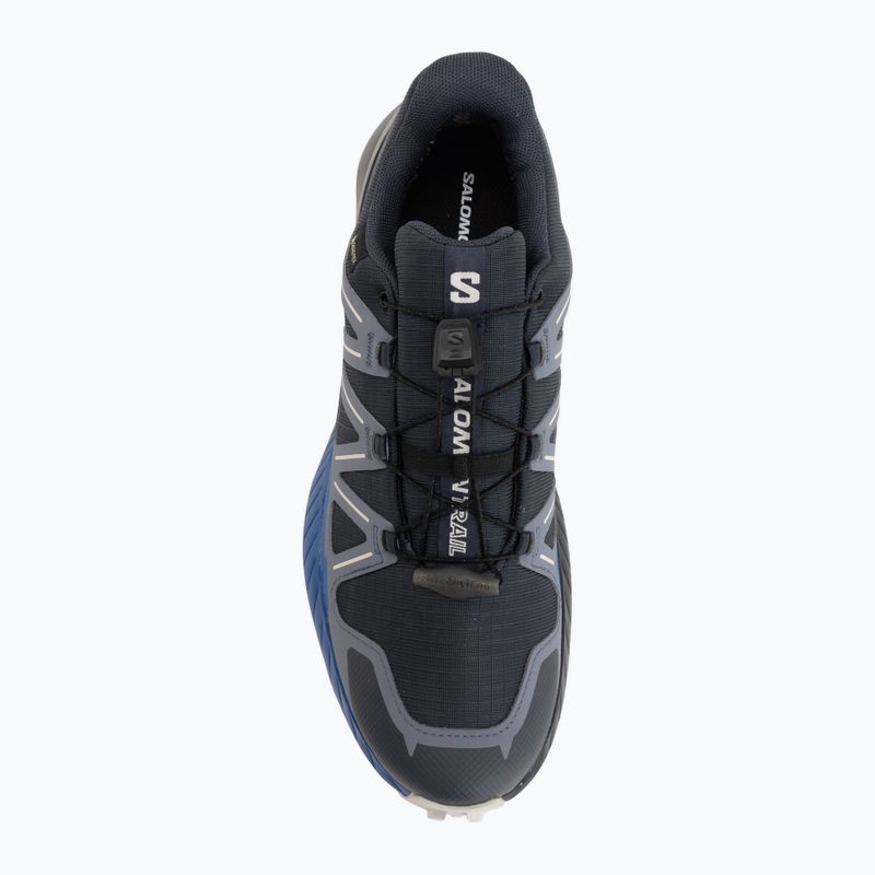 Vyriški bėgimo batai Salomon Speedcross Peak GTX blue nights/grisaille 5