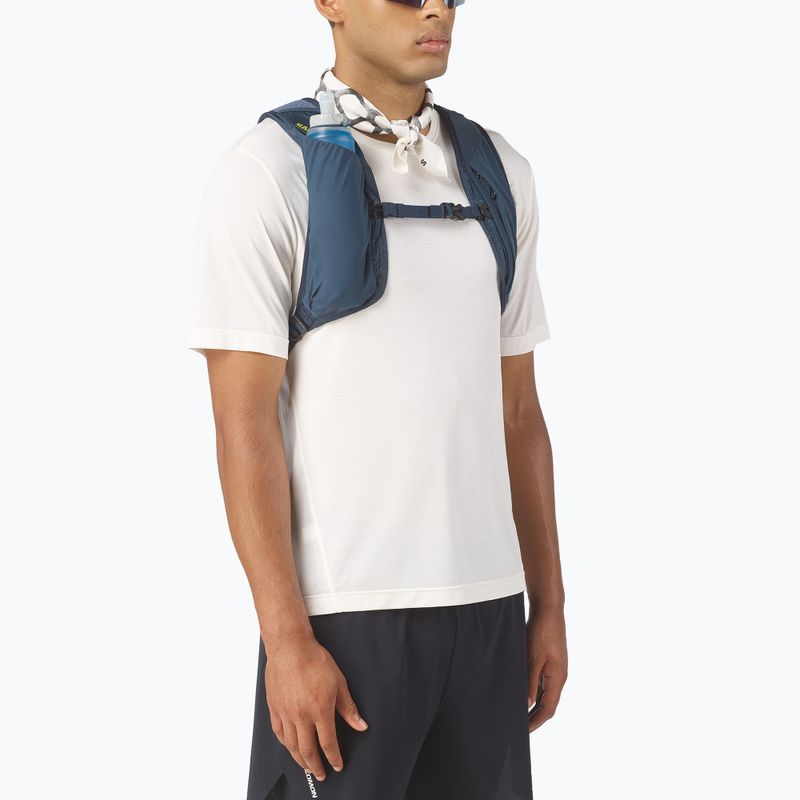 Turistinė kuprinė Salomon XT 10 l spellbound/grisaille/bright chartreuse 4