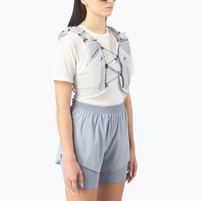 Bėgimo liemenė Salomon Advance Skin 12 Set alloy/gray violet/spellb 3