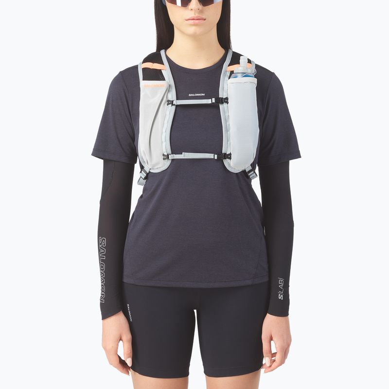 Turistinė kuprinė Salomon Cross 4 l violet/quarry/nectarine 4