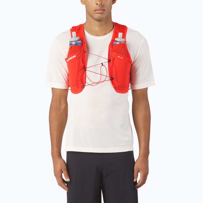 Bėgimo liemenė Salomon S/Lab Sense 6 Set fiery red/black 3