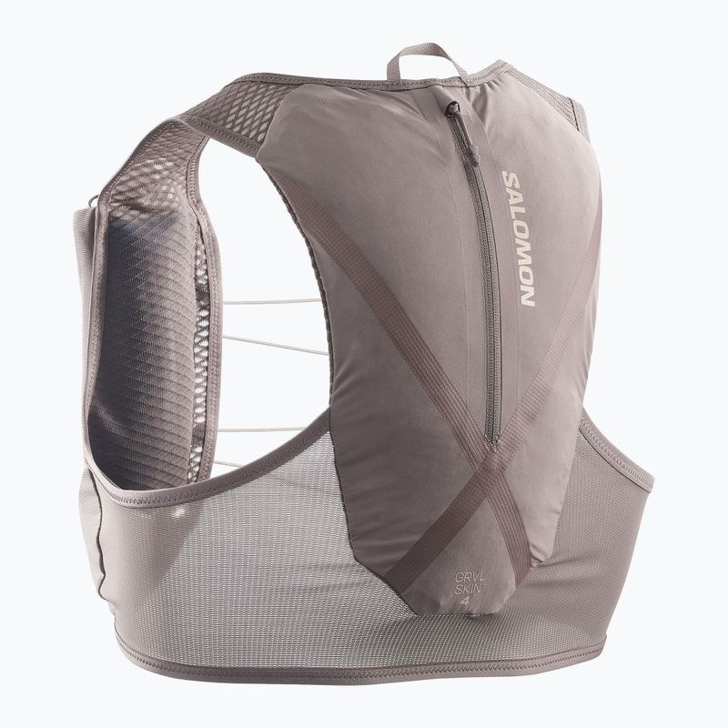 Bėgimo liemenė Salomon GRVL Skin 4 Set iron/silver cloud 2