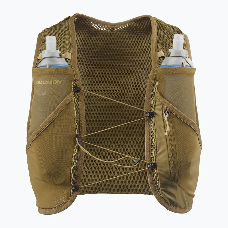 Salomon Active Skin 4 Set bėgimo liemenė brilliant olive/willow