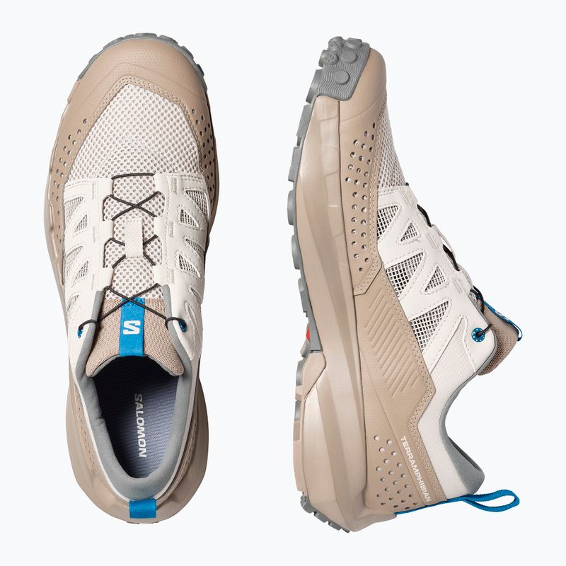Vyriški turistiniai batai Salomon Techamphibian 5 rainy day/desert tan/mykonos blue 6
