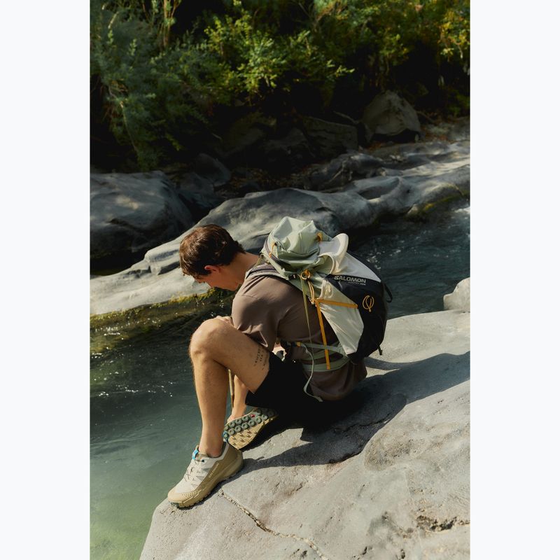 Vyriški turistiniai batai Salomon Techamphibian 5 rainy day/desert tan/mykonos blue 10