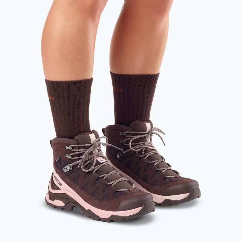 Moteriški trekingo batai Salomon Quest Echo GTX blkcof/shadow/blac 7