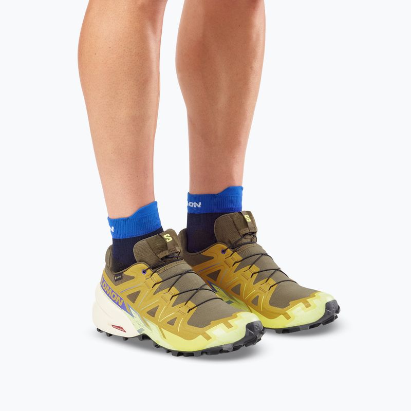 Vyriški bėgimo batai Salomon Speedcross 6 GTX grape leaf/aspargus green 6