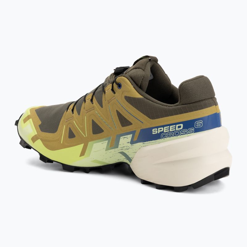 Vyriški bėgimo batai Salomon Speedcross 6 GTX grape leaf/aspargus green 3