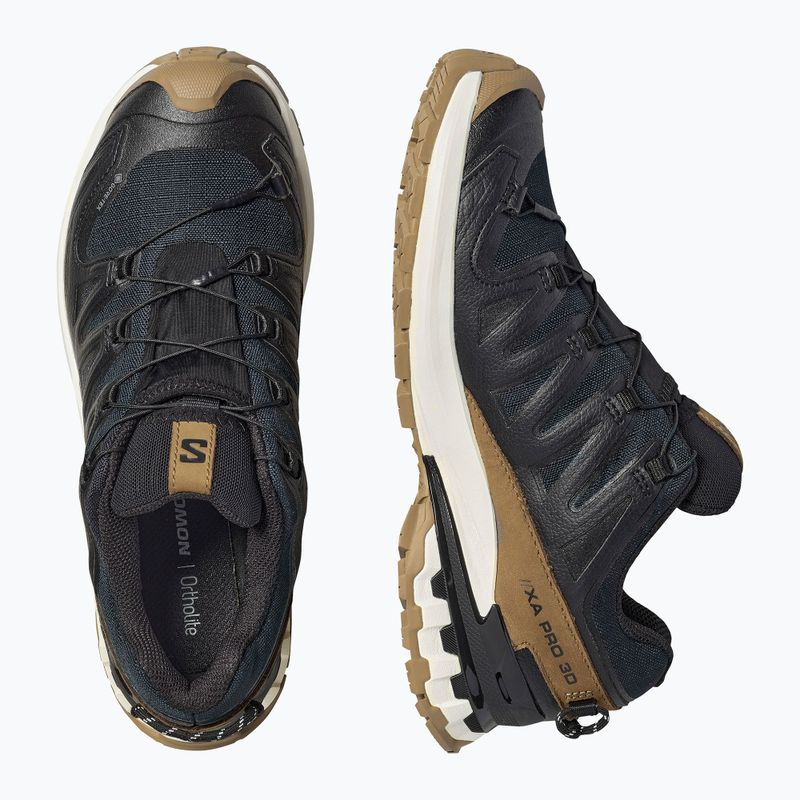Moteriški bėgimo batai alomon XA PRO 3D V9 GTX Lifelong black/coyote brown/vanilla ice 5