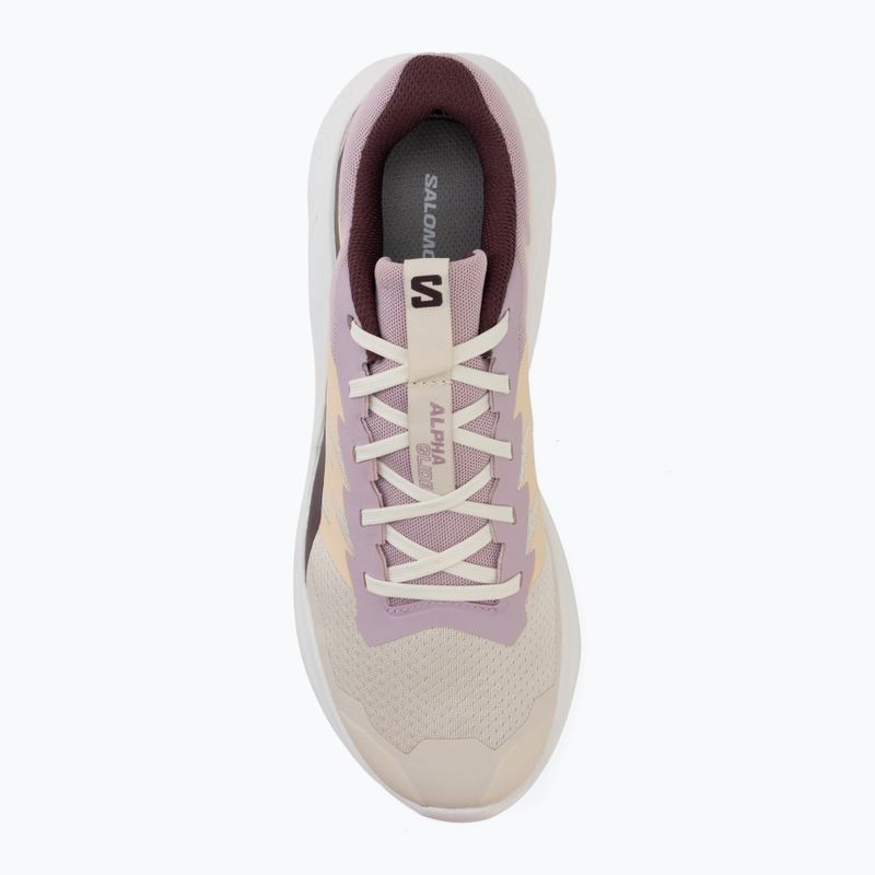 Moteriški bėgimo batai Salomon Alphaglide tapioca/dawn pink 5