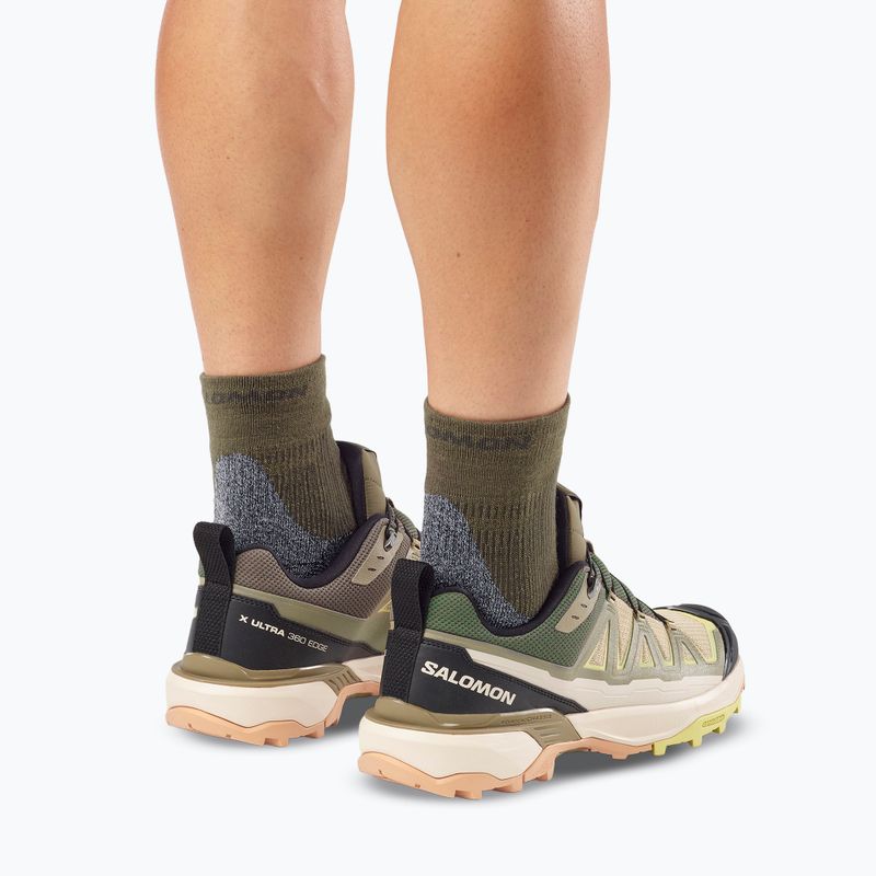 Vyriški žygio batai Salomon X Ultra 360 Edge aloe/slate green 7
