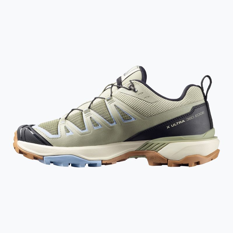 Moteriški trekingo batai Salomon X Ultra 360 Edge deep lichen green/tea 2