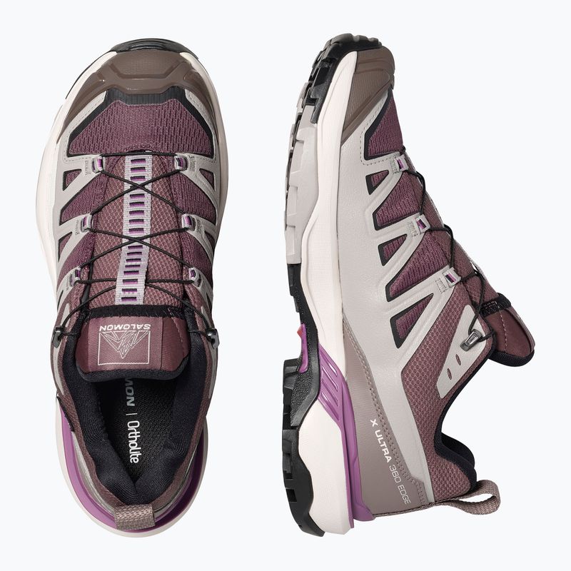 Moteriški žygio batai Salomon X Ultra 360 Edge GTX huckleberry/paloma 4