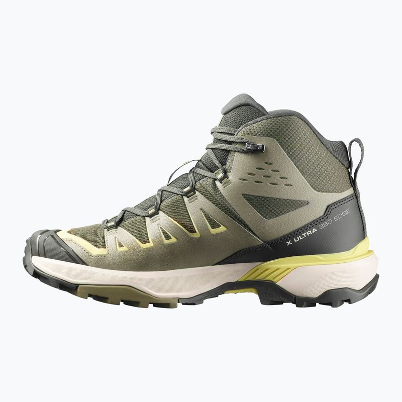 Vyriški trekingo batai Salomon X Ultra 360 Edge Mid GTX olive night/aloe 2