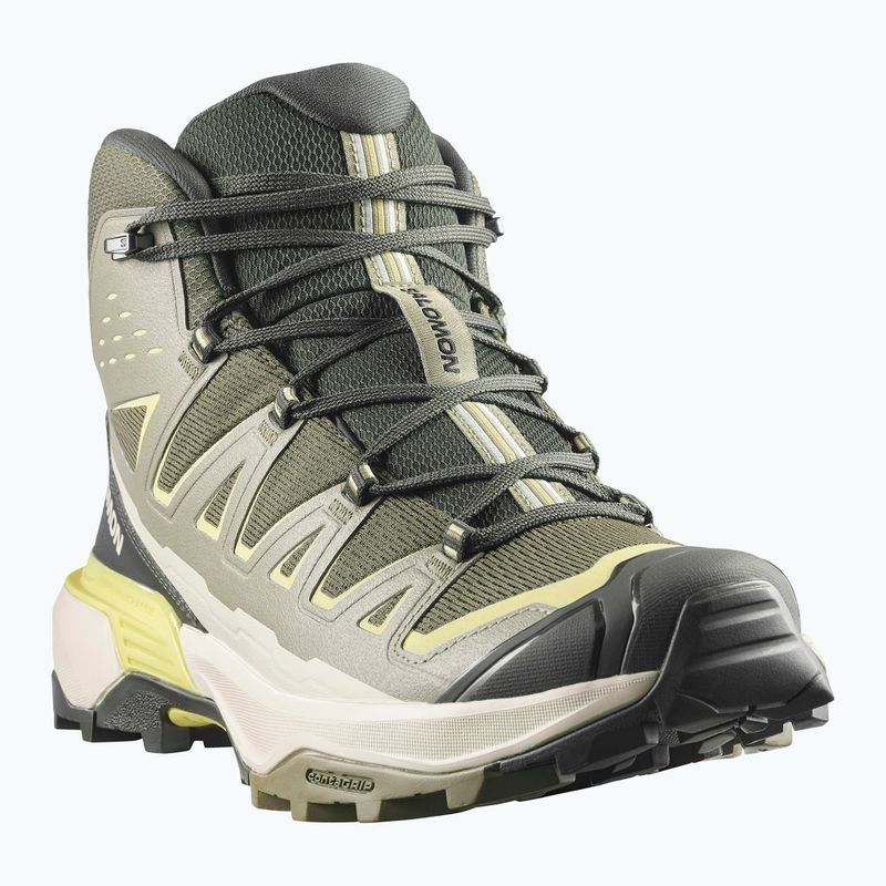 Vyriški žygio batai Salomon X Ultra 360 Edge Mid GTX olive night/aloe 3