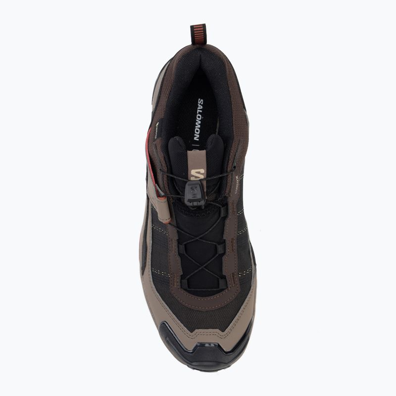 Vyriški žygio batai Salomon X ULTRA 5 GTX black coffee/walnut/arabian 5