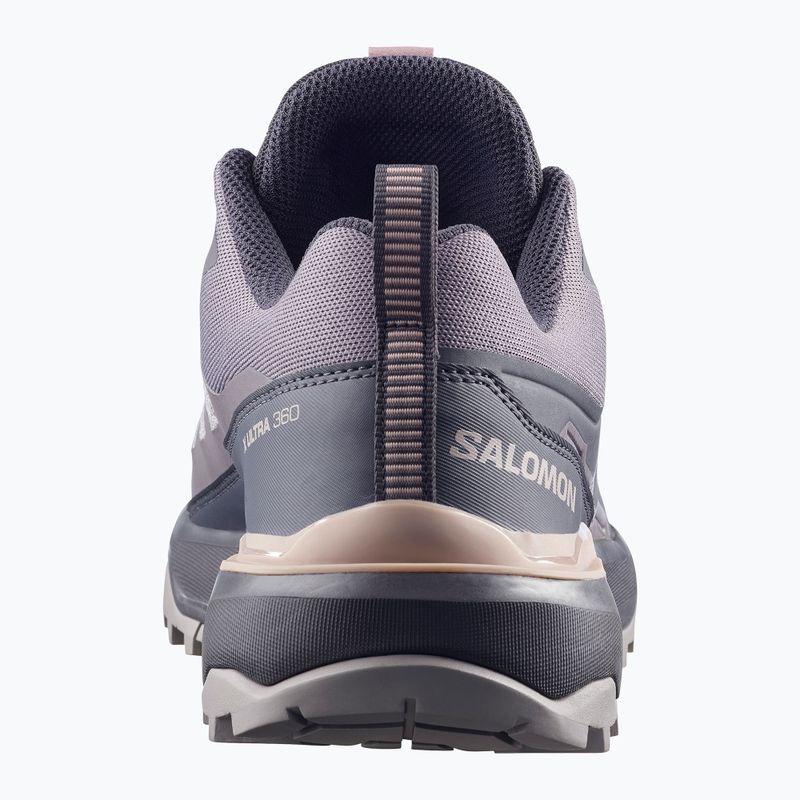 Moteriški trekingo batai Salomon X Ultra 360 gull/nine iron/shadow 4