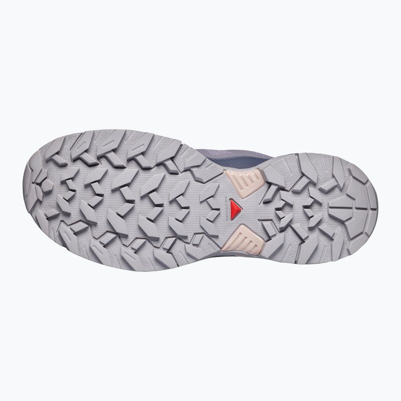 Moteriški trekingo batai Salomon X Ultra 360 gull/nine iron/shadow 6