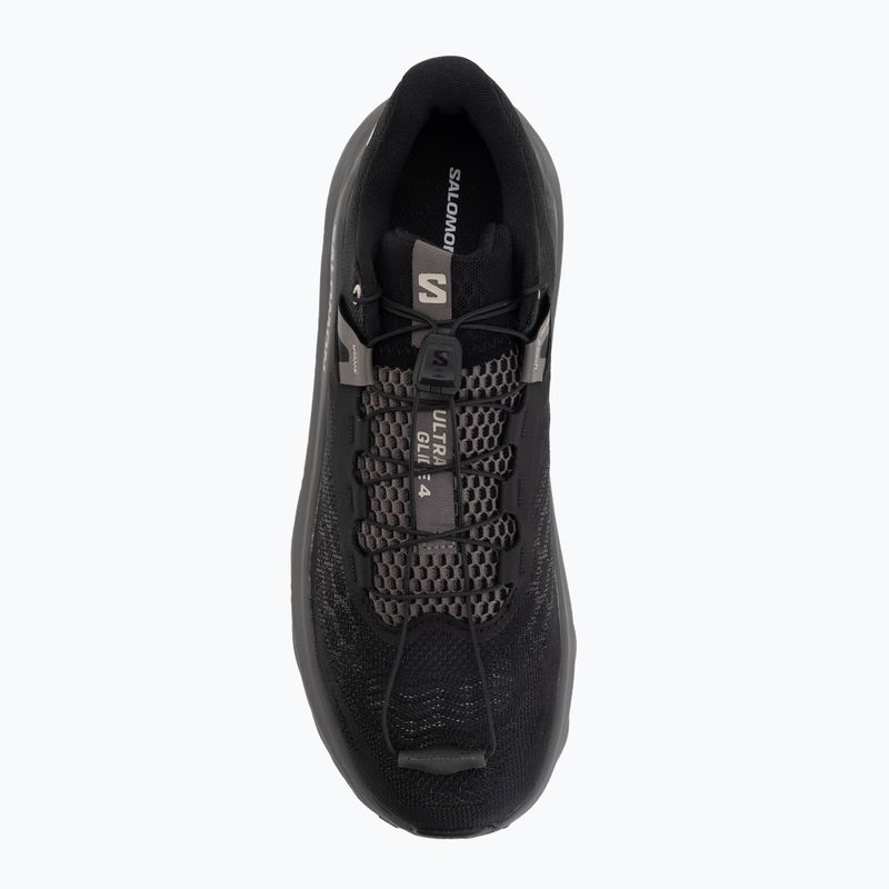 Vyriški bėgimo batai Salomon Ultra Glide 4 black/dark gull gray/silver cloud 5