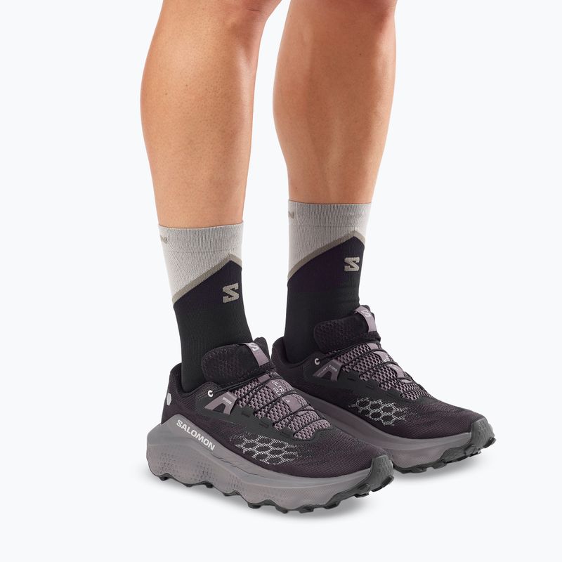 Vyriški bėgimo batai Salomon Ultra Glide 4 black/dark gull gray/silver cloud 8