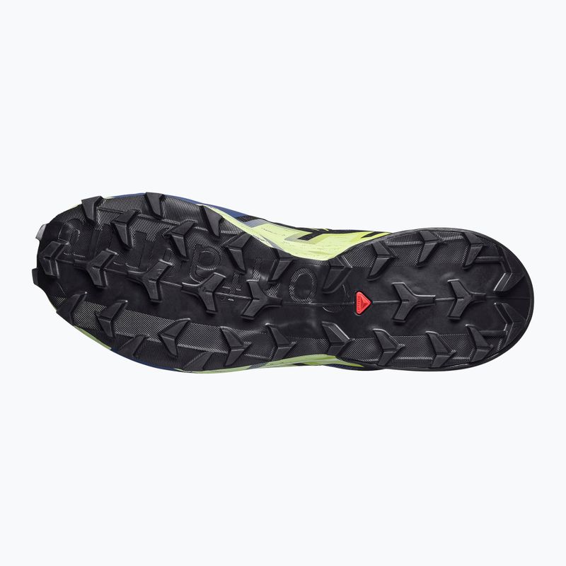 Vyriški bėgimo batai Salomon Speedcross 6 bluing/black/acid lime 5