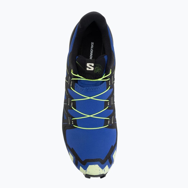 Vyriški bėgimo batai Salomon Speedcross 6 bluing/black/acid lime 5