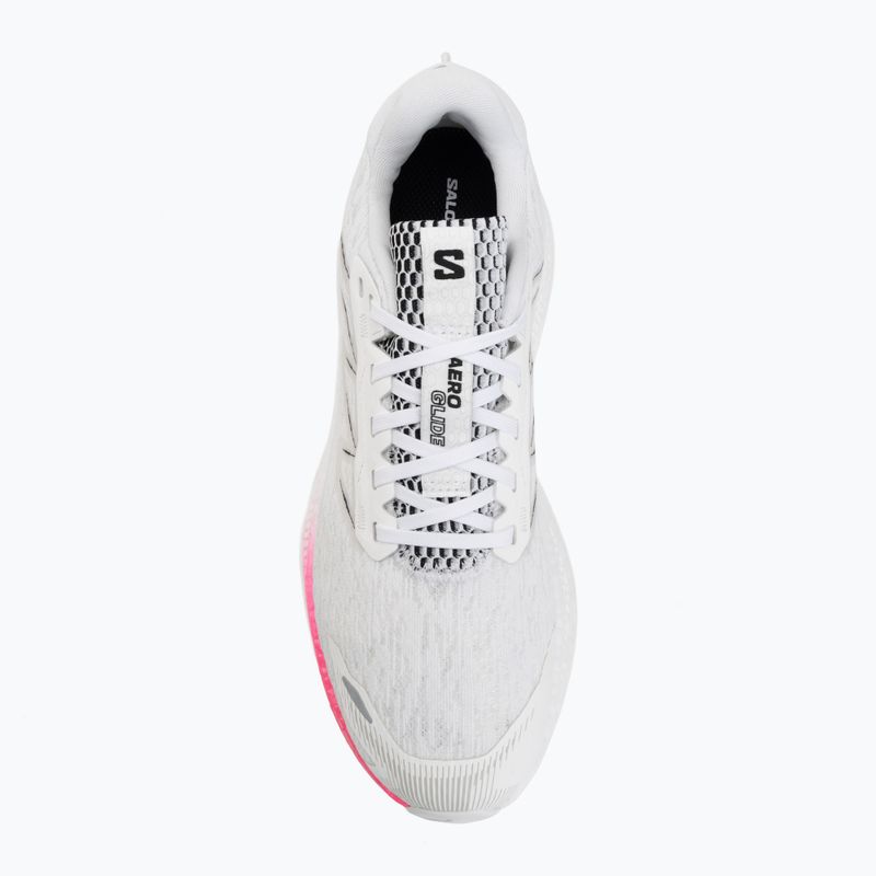 Vyriški bėgimo batai Salomon Aero Glide 4 white/white/black 5