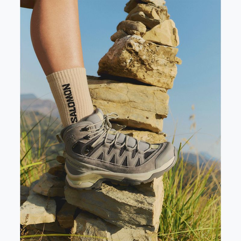 Moteriški žygio batai Salomon Quest Echo GTX gull/paloma/bog 9