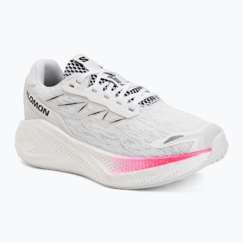 Moteriški bėgimo batai Salomon Aero Glide 4 white/white/black