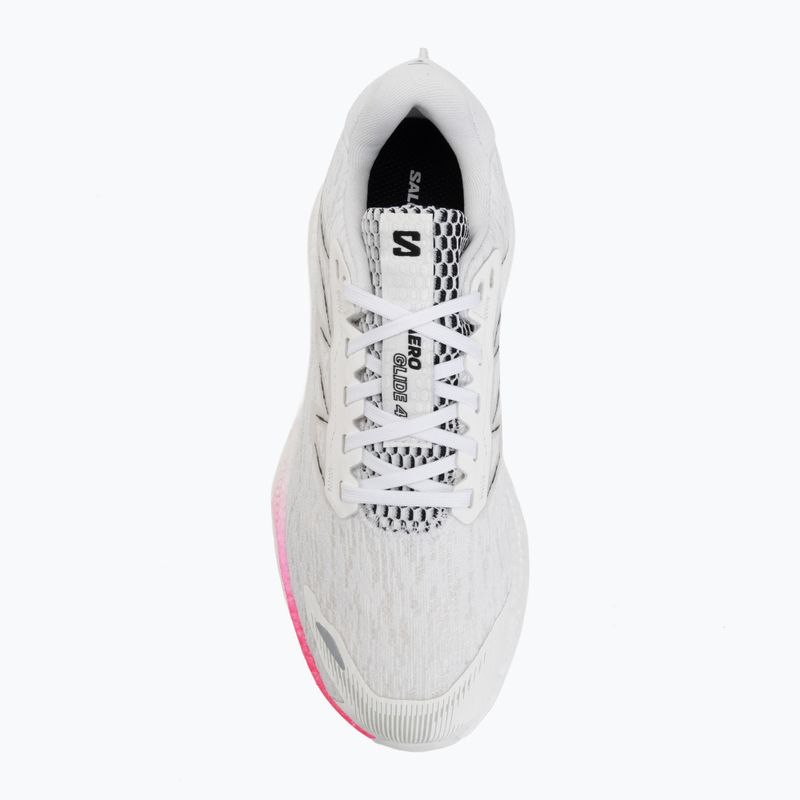 Moteriški bėgimo batai Salomon Aero Glide 4 white/white/black 5
