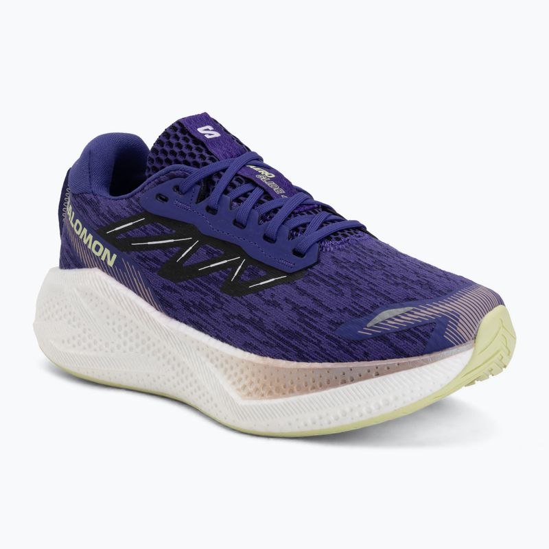 Moteriški bėgimo batai Salomon Aero Glide 4 deep blue/white/butterfly