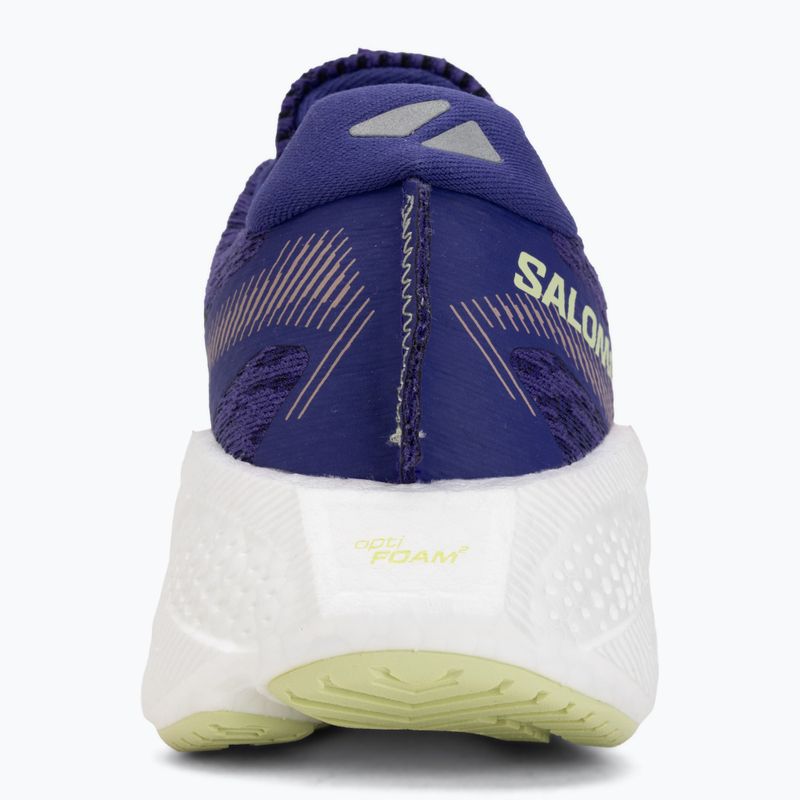 Moteriški bėgimo batai Salomon Aero Glide 4 deep blue/white/butterfly 6