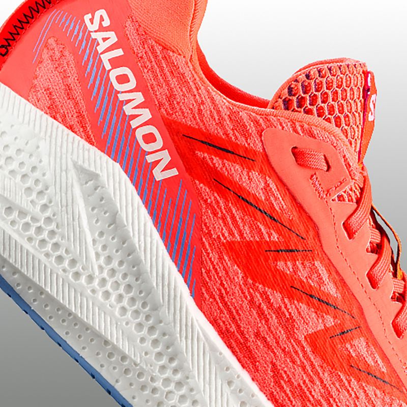 Vyriški bėgimo batai Salomon Aero Glide 4 neon flame/white/persia 8