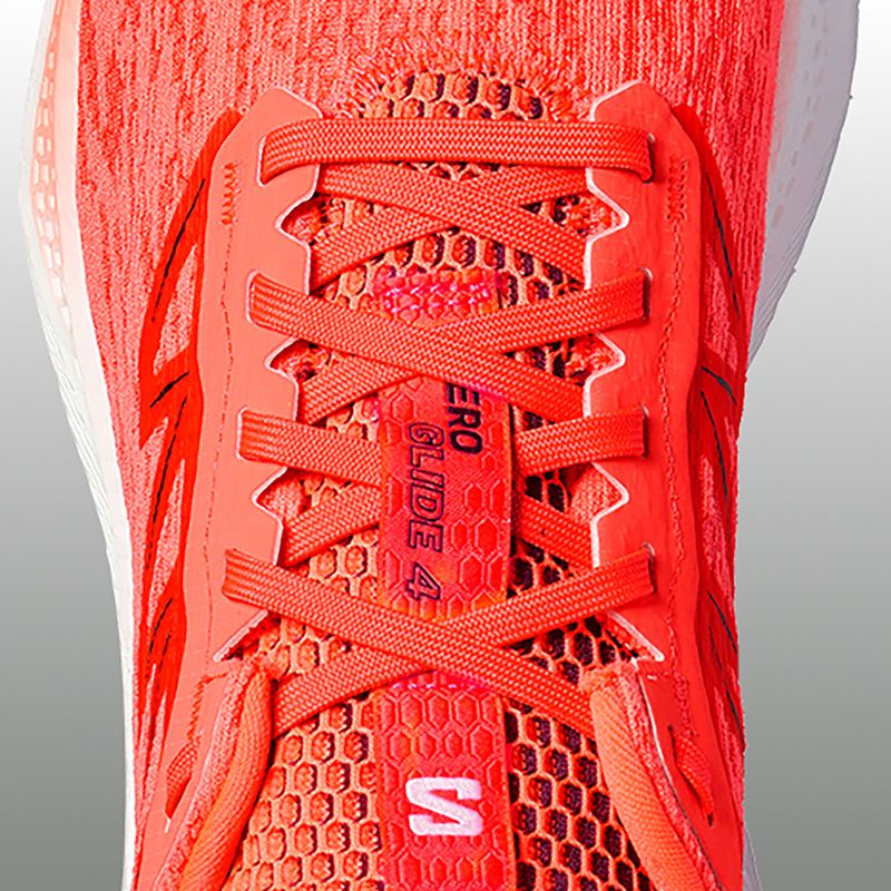 Vyriški bėgimo batai Salomon Aero Glide 4 neon flame/white/persia 9