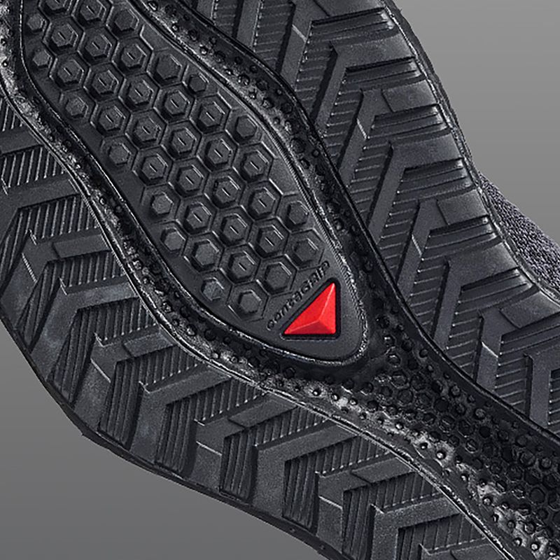 Vyriški bėgimo batai Salomon Aero Glide 4 GRVL black/asphalt/black 6