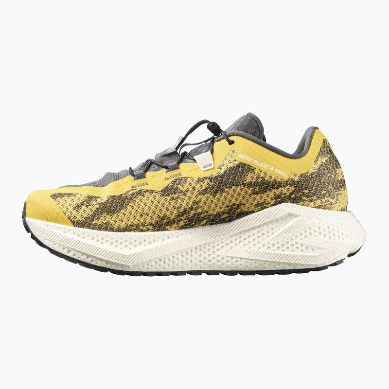 Vyriški bėgimo batai Salomon Aero Glide 4 GRVL beach ball/asphalt/vanilla ice 3