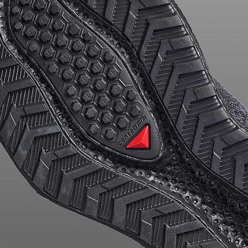 Moteriški bėgimo batai Salomon Aero Glide 4 GRVL black/asphalt/black 4