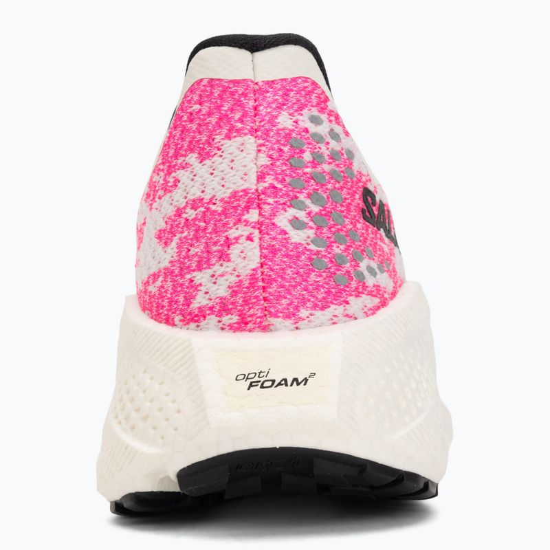 Moteriški bėgimo batai Salomon Aero Glide 4 GRVL vanilla ice/knockout pink/black 6