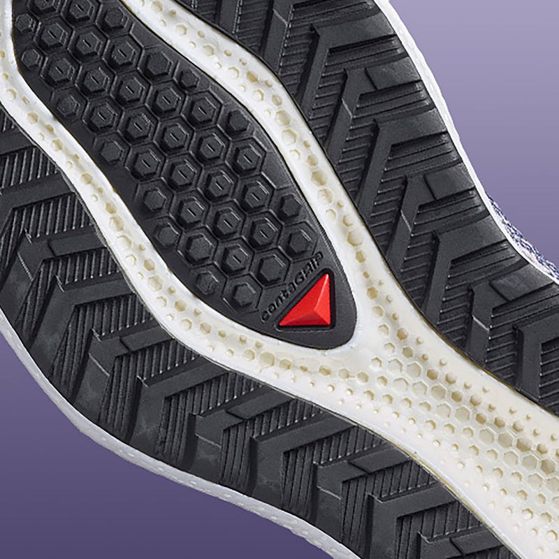 Moteriški bėgimo batai Salomon Aero Glide 4 GRVL shadow gray/deep blue/butterfly 6