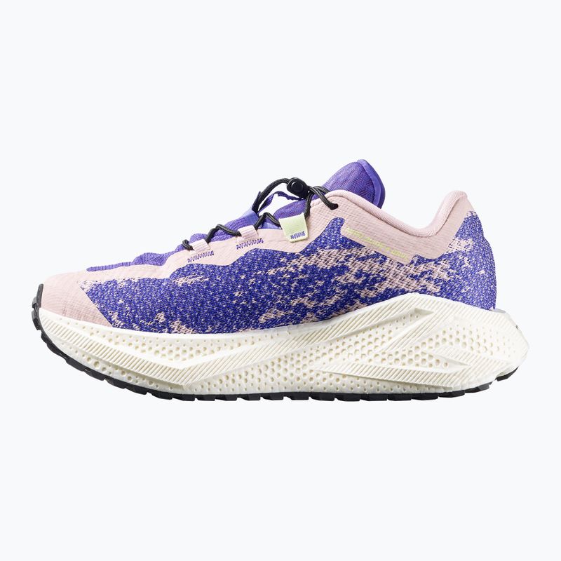 Moteriški bėgimo batai Salomon Aero Glide 4 GRVL shadow gray/deep blue/butterfly 2