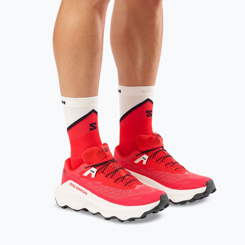 Vyriški bėgimo batai Salomon Ultra Glide 4 riery red/vanilla ice/black 8