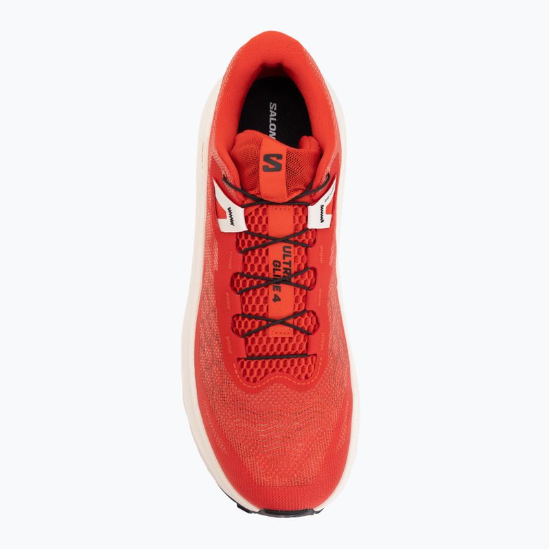 Vyriški bėgimo batai Salomon Ultra Glide 4 riery red/vanilla ice/black 5